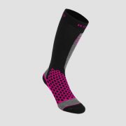 compression-socks-winter-black-pink